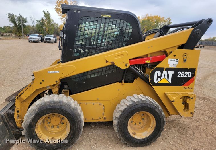 image for item LL9551 2014 Caterpillar 262D  skid steer loader