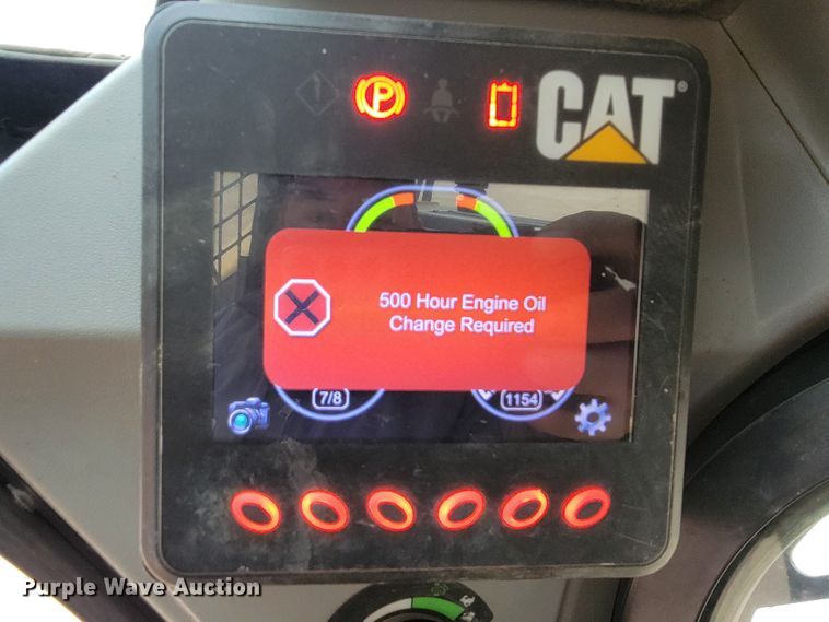 image for item LL9551 2014 Caterpillar 262D  skid steer loader