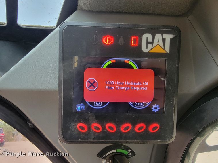 image for item LL9551 2014 Caterpillar 262D  skid steer loader