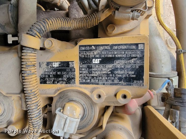 image for item LL9551 2014 Caterpillar 262D  skid steer loader