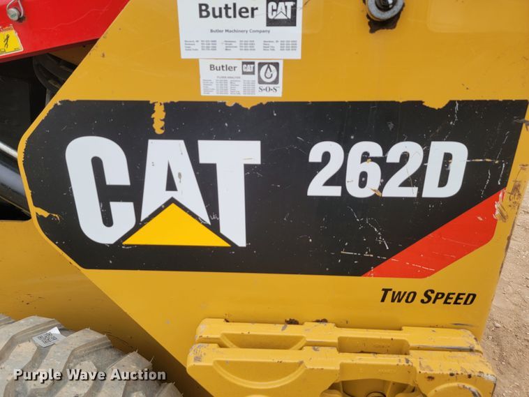 image for item LL9551 2014 Caterpillar 262D  skid steer loader