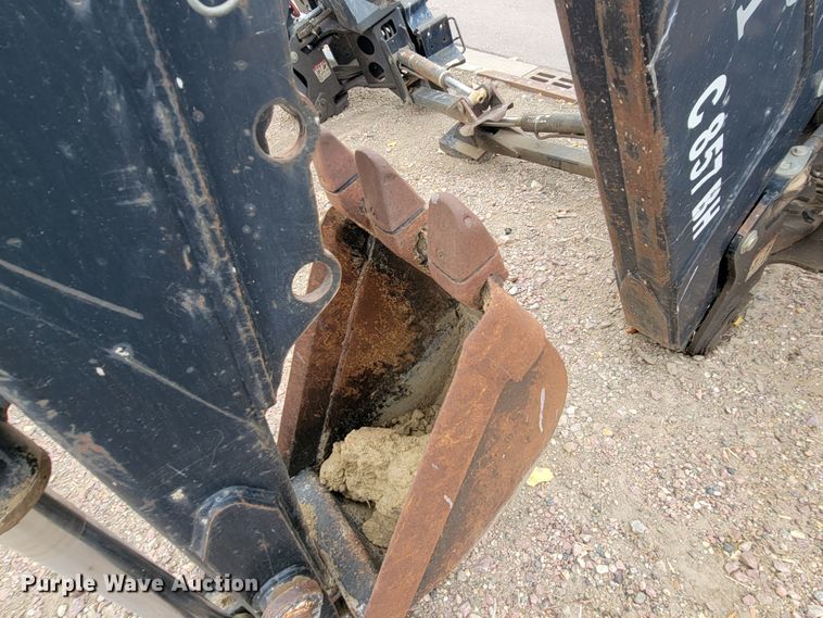 image for item LL9553 Bradco 8511X  skid steer backhoe attachment