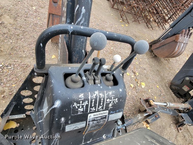 image for item LL9553 Bradco 8511X  skid steer backhoe attachment