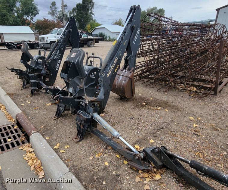 image for item LL9554 Bradco 8511X  skid steer backhoe attachment