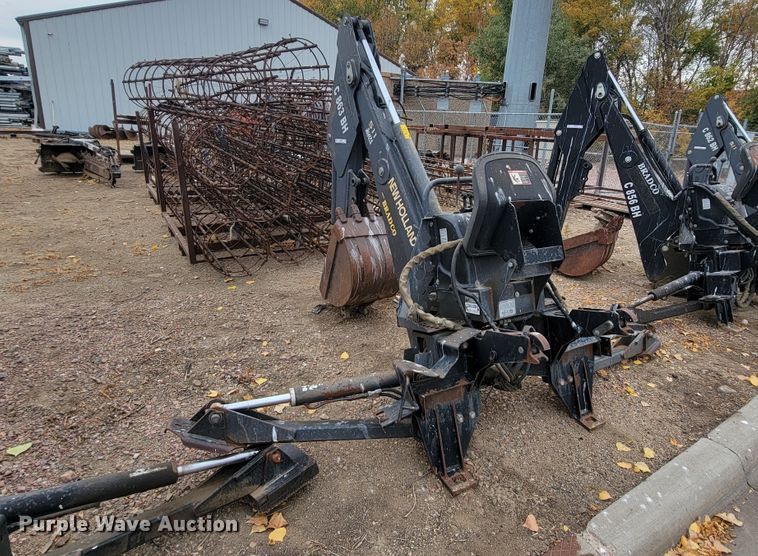 image for item LL9554 Bradco 8511X  skid steer backhoe attachment