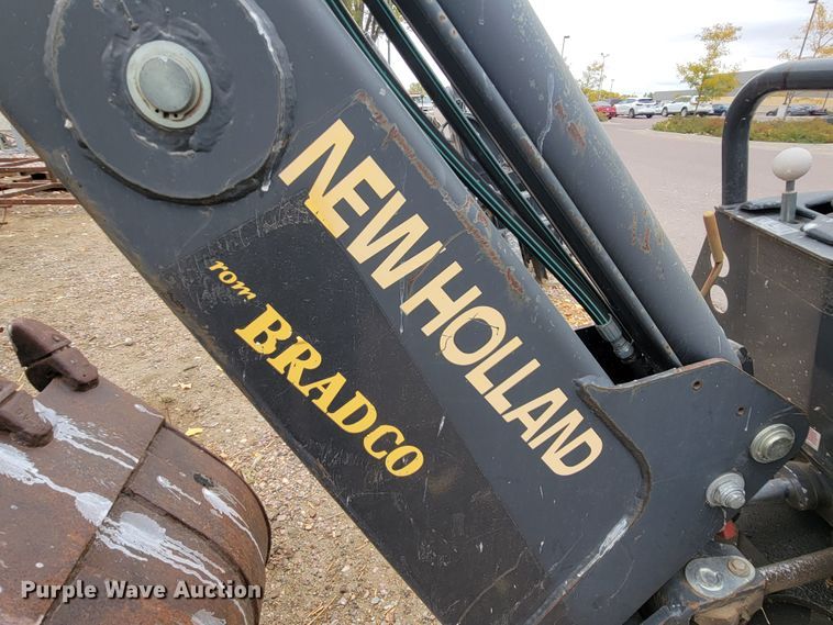 image for item LL9554 Bradco 8511X  skid steer backhoe attachment