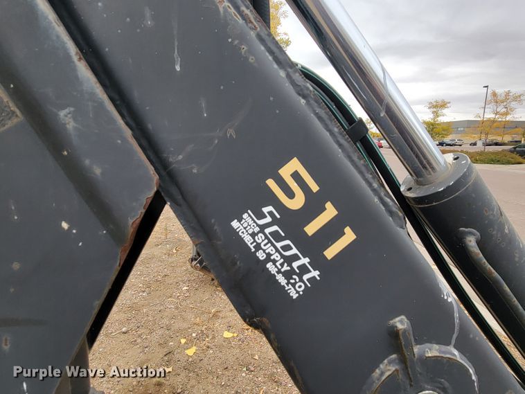 image for item LL9554 Bradco 8511X  skid steer backhoe attachment