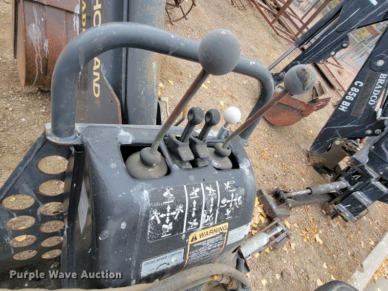 image for item LL9554 Bradco 8511X  skid steer backhoe attachment