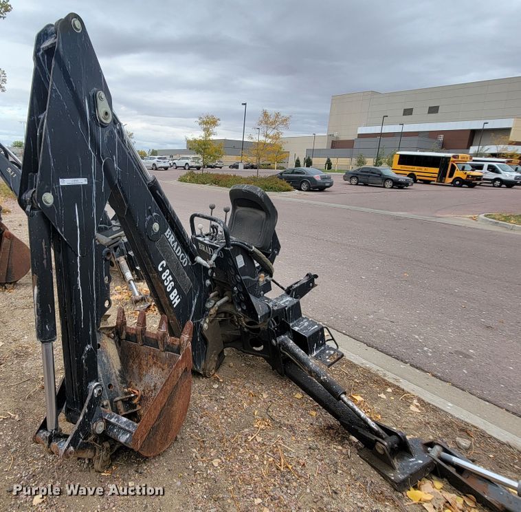 image for item LL9555 Bradco 8511X  skid steer backhoe attachment