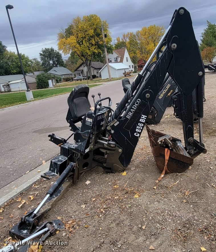 image for item LL9555 Bradco 8511X  skid steer backhoe attachment