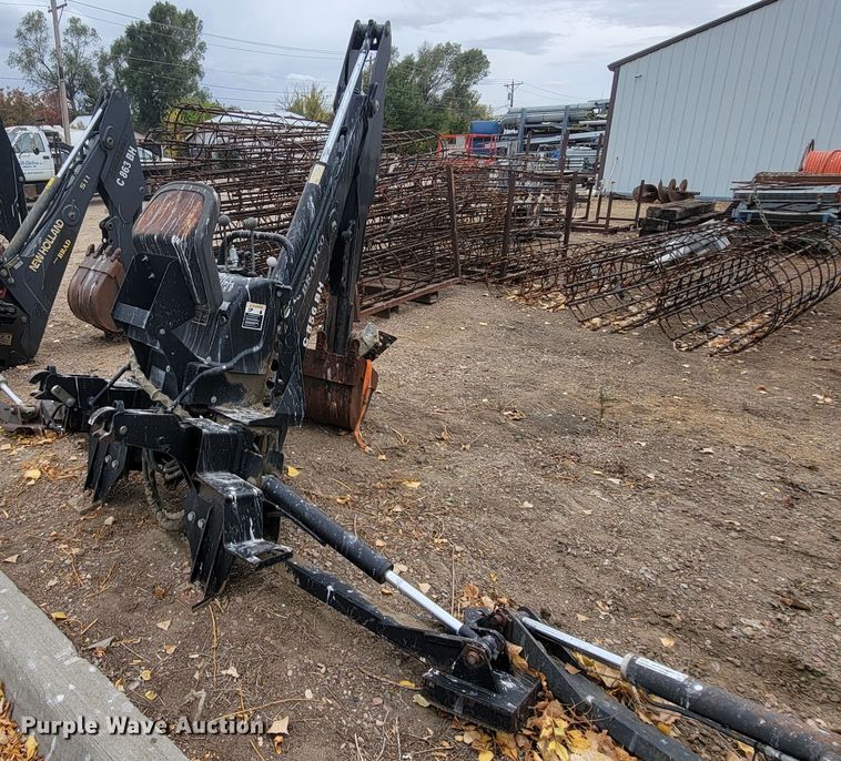 image for item LL9555 Bradco 8511X  skid steer backhoe attachment