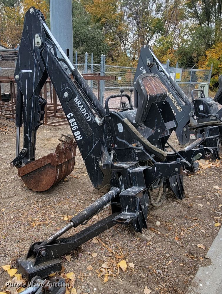 image for item LL9555 Bradco 8511X  skid steer backhoe attachment