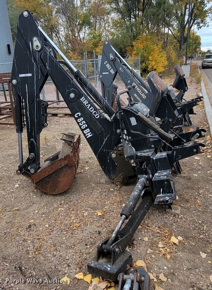 image for item LL9555 Bradco 8511X  skid steer backhoe attachment