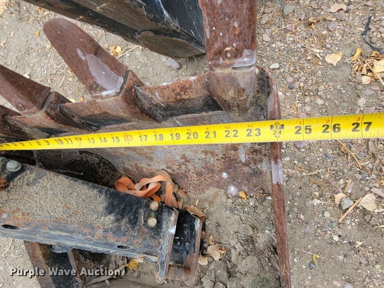 image for item LL9555 Bradco 8511X  skid steer backhoe attachment