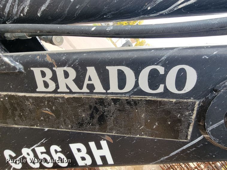 image for item LL9555 Bradco 8511X  skid steer backhoe attachment