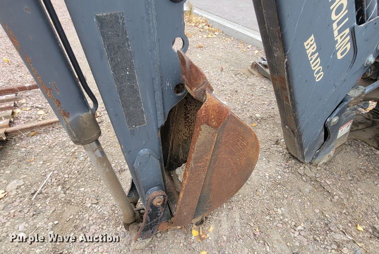 image for item LL9556 Bradco 511X  skid steer backhoe attachment