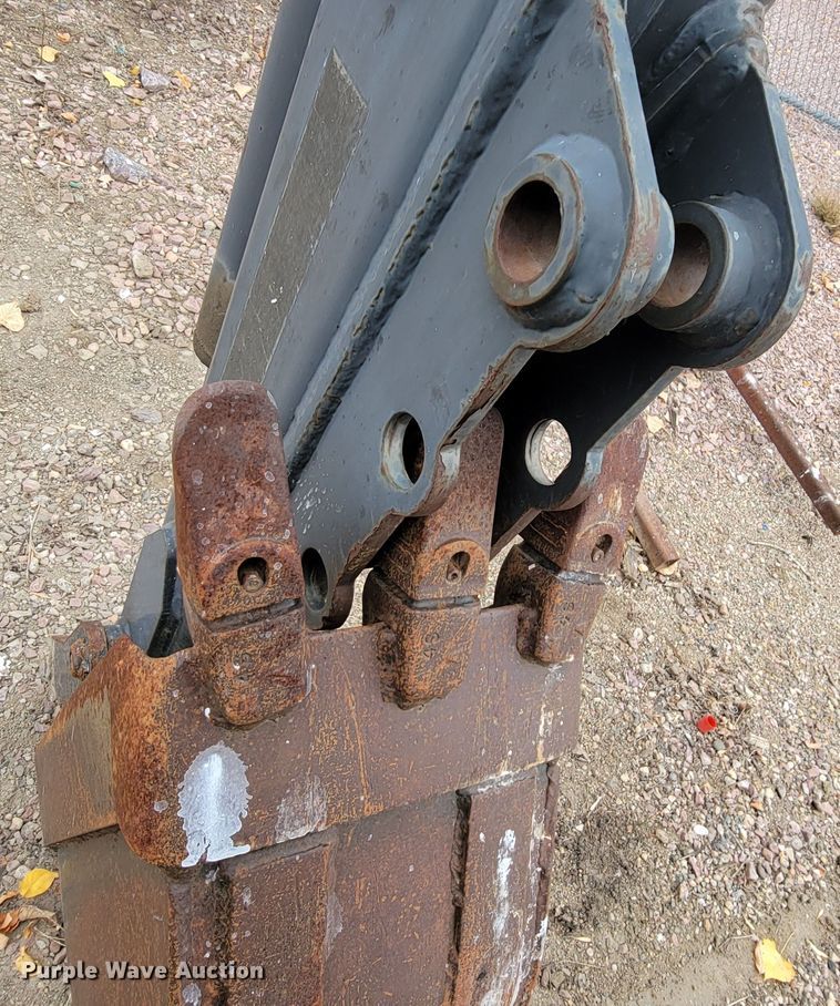 image for item LL9556 Bradco 511X  skid steer backhoe attachment