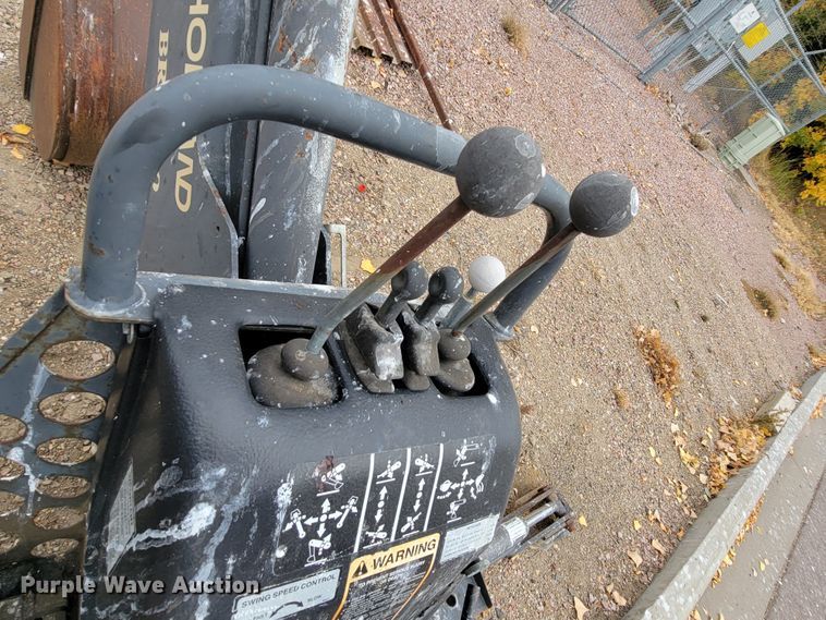 image for item LL9556 Bradco 511X  skid steer backhoe attachment