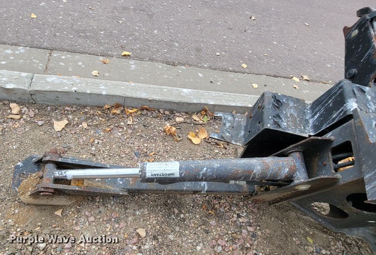 image for item LL9556 Bradco 511X  skid steer backhoe attachment