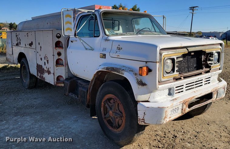 image for item LL9562 1980 Chevrolet 70  fuel / lube truck