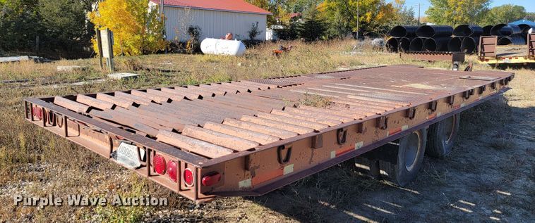 image for item LL9563 1978 Mill  equipment trailer