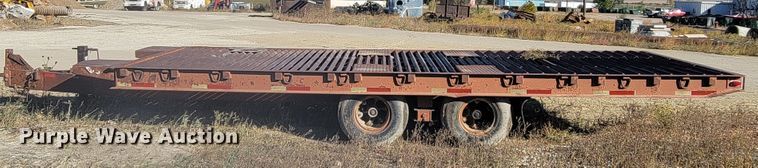 image for item LL9563 1978 Mill  equipment trailer