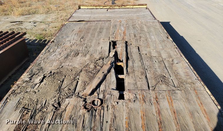 image for item LL9564 1978  tilt deck equipment trailer