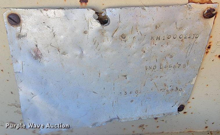 image for item LL9564 1978  tilt deck equipment trailer