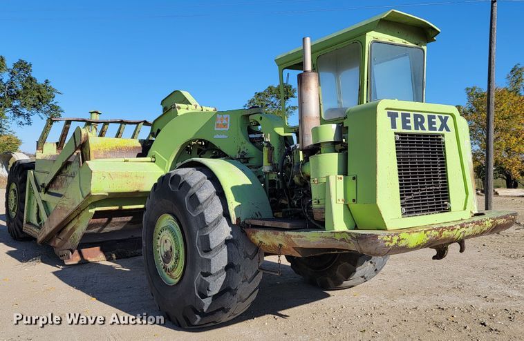 image for item LL9566 1967 Terex TS14B  conventional scraper