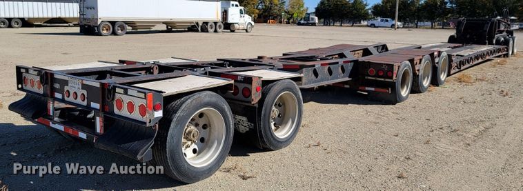 image for item LL9568 2000 XL Specialized Trailers XL110 HDE  lowboy equipment trailer