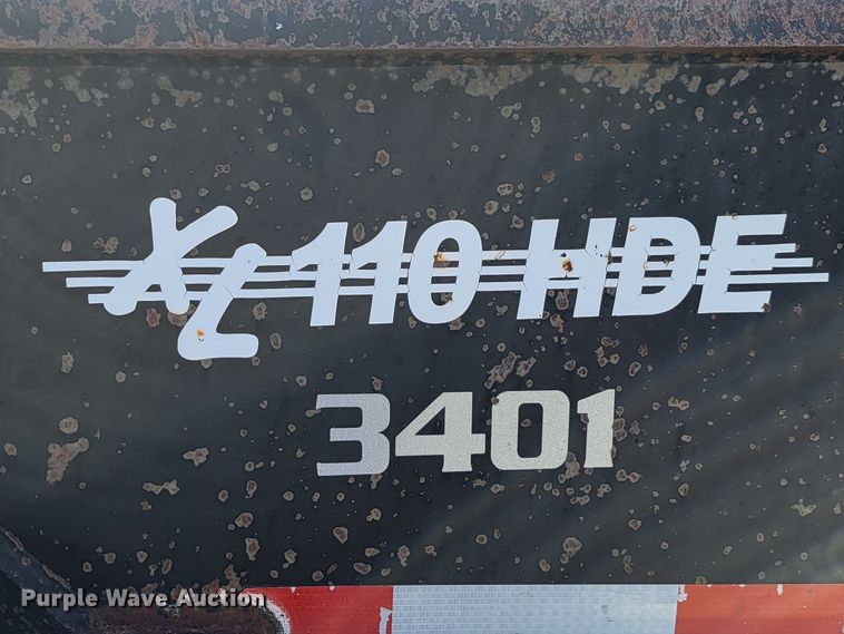 image for item LL9568 2000 XL Specialized Trailers XL110 HDE  lowboy equipment trailer