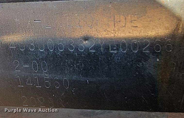 image for item LL9568 2000 XL Specialized Trailers XL110 HDE  lowboy equipment trailer