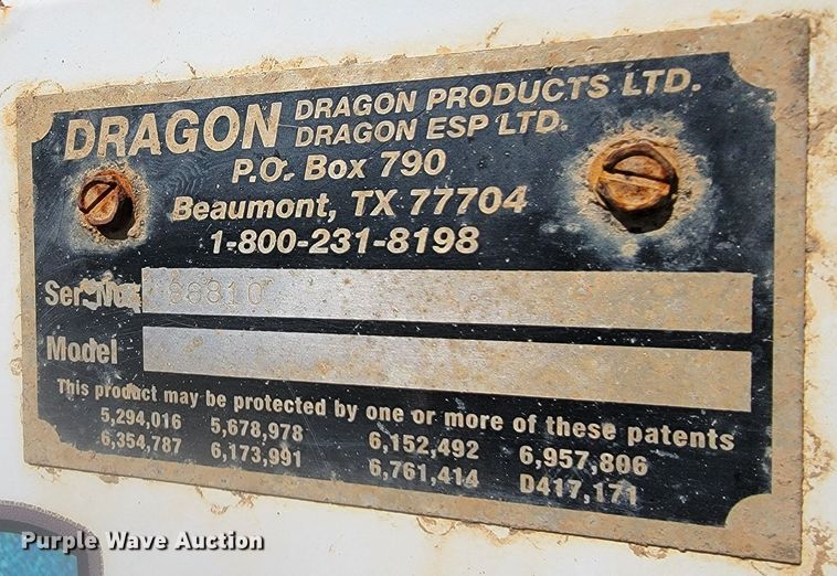 image for item LL9584 2012 Dragon  vacuum trailer
