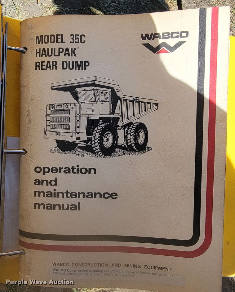 image for item LL9628 Dresser 35C HaulPak  haul truck