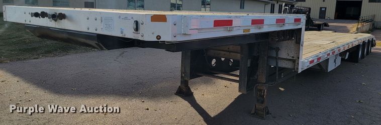 image for item LL9631 2016 Doonan 5021CM  drop deck equipment trailer