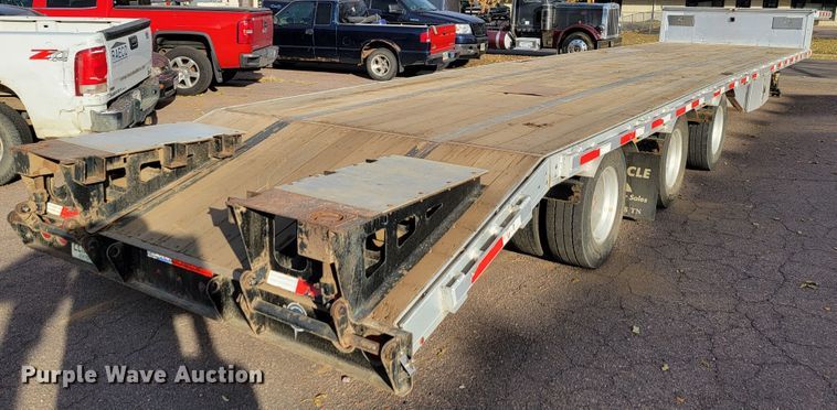 image for item LL9631 2016 Doonan 5021CM  drop deck equipment trailer
