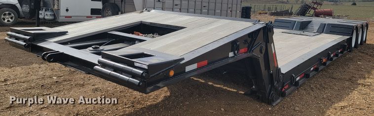 image for item LL9642 1993 Load King 43X8  lowboy equipment trailer