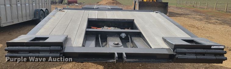 image for item LL9642 1993 Load King 43X8  lowboy equipment trailer