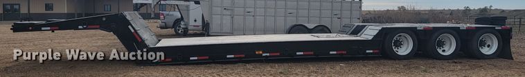 image for item LL9642 1993 Load King 43X8  lowboy equipment trailer