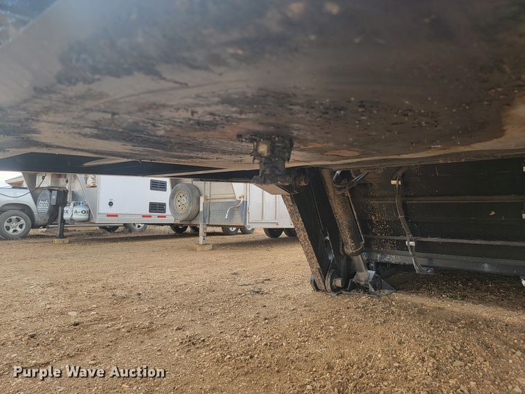 image for item LL9642 1993 Load King 43X8  lowboy equipment trailer