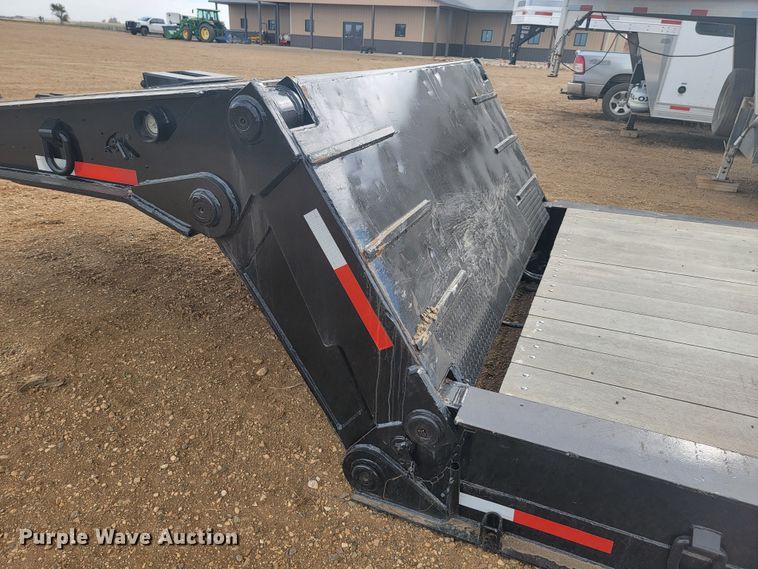 image for item LL9642 1993 Load King 43X8  lowboy equipment trailer