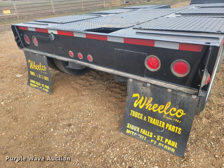 image for item LL9642 1993 Load King 43X8  lowboy equipment trailer