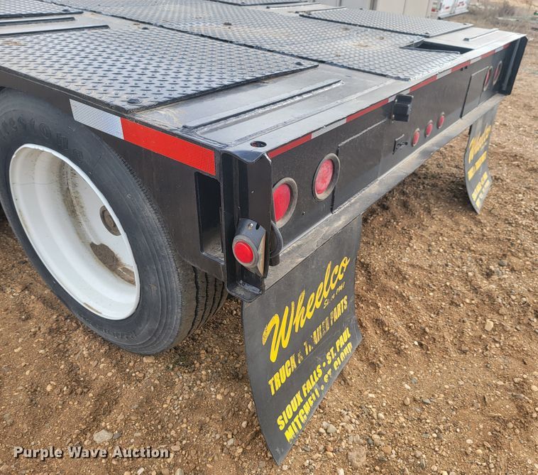 image for item LL9642 1993 Load King 43X8  lowboy equipment trailer