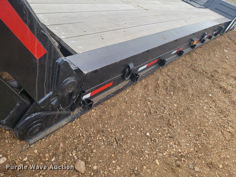 image for item LL9642 1993 Load King 43X8  lowboy equipment trailer