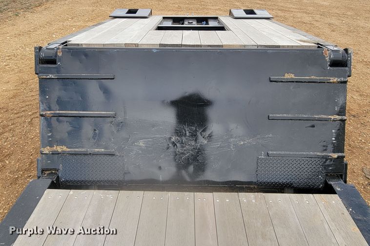 image for item LL9642 1993 Load King 43X8  lowboy equipment trailer