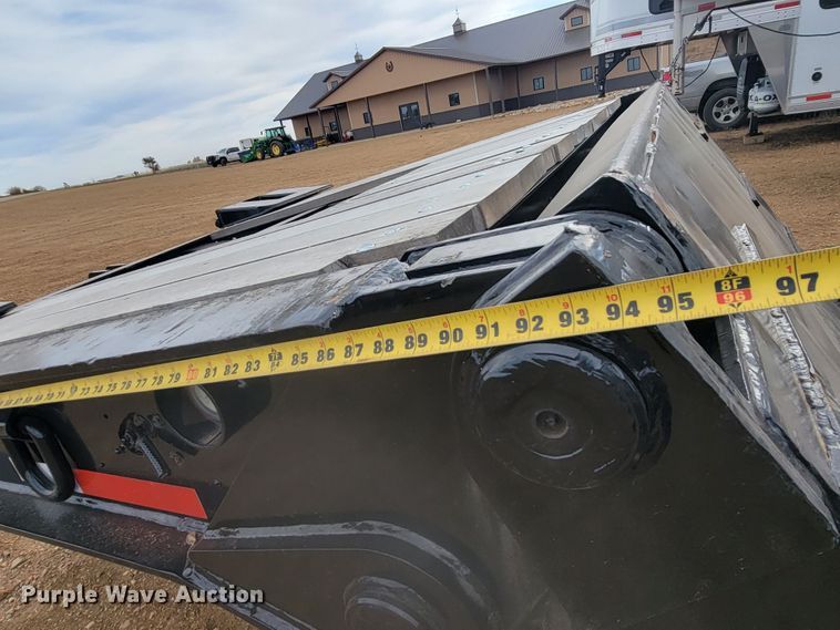 image for item LL9642 1993 Load King 43X8  lowboy equipment trailer