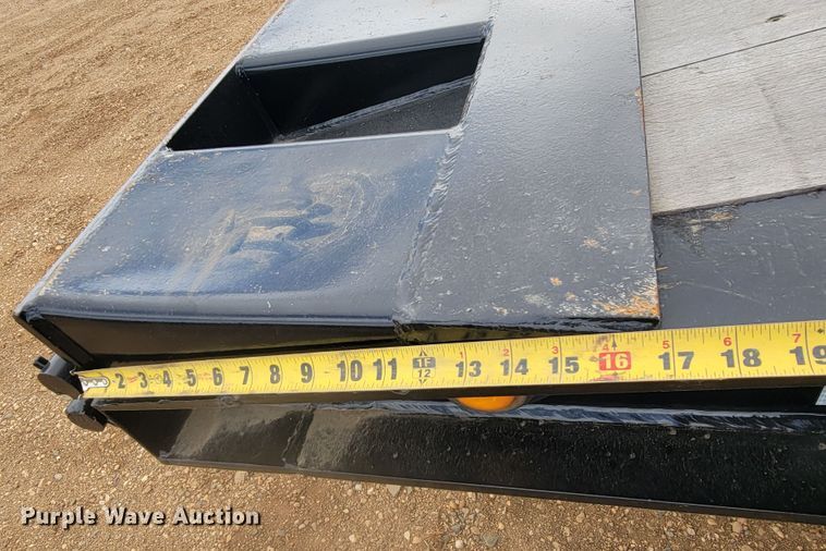 image for item LL9642 1993 Load King 43X8  lowboy equipment trailer