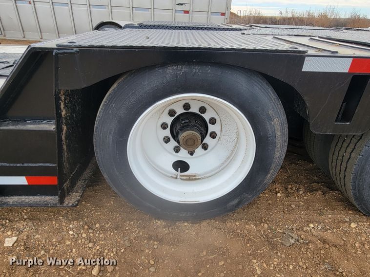 image for item LL9642 1993 Load King 43X8  lowboy equipment trailer