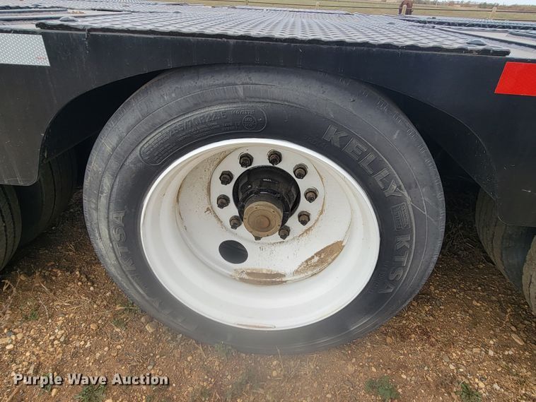 image for item LL9642 1993 Load King 43X8  lowboy equipment trailer