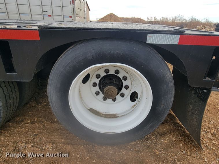 image for item LL9642 1993 Load King 43X8  lowboy equipment trailer